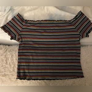 Striped baby tee